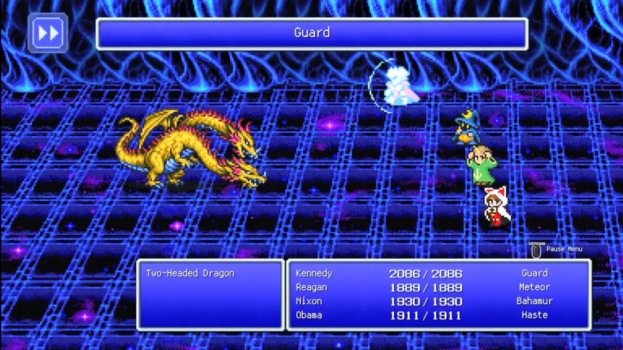 FINAL FANTASY III PS4 - vs Two Headed Dragon