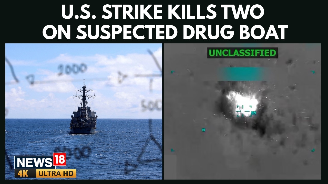 U.S. Forces Target Drug Boat Along Pacific Route, Coast Guard Rescues Survivor | TRENDING NEWS | 4K