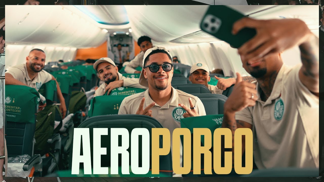PALMEIRAS DESEMBARCA EM LIMA PARA FINAL DA LIBERTADORES