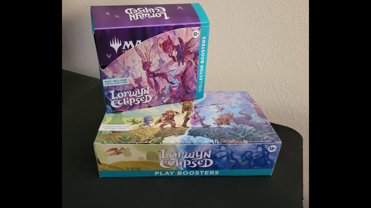 Lorwyn Eclipsed: COLLECTOR AND PLAY BOOSTER UNBOXING