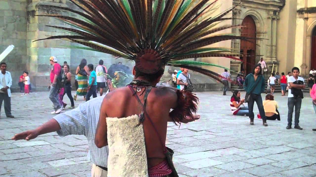 Aztec Healer Zocalo Oaxaca