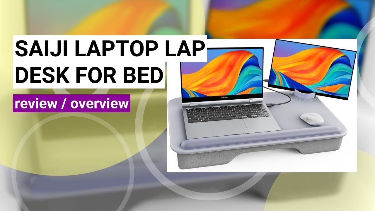 SAIJI Laptop Lap Desk Review: The Ultimate Portable Workspace Solution!