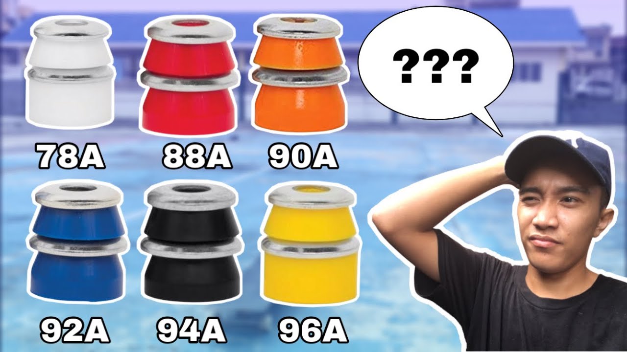Paano pumili ng Skateboard BUSHINGS, anong bushings ang bagay sayo? (HOW TO PICK SKATEBOARD BUSHING)