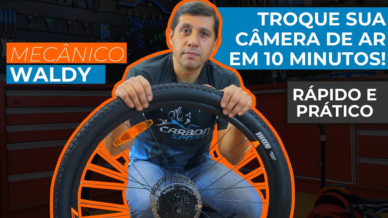COMO TROCAR CÂMARA DE AR NA TRILHA? Pneu furou, O QUE FAZER? 2020