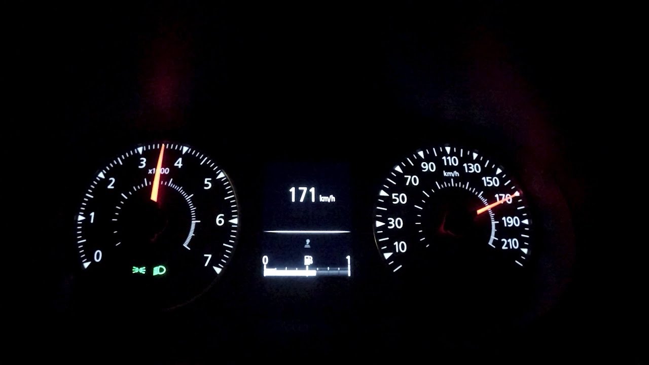2018 Dacia Duster 1.5 dCi 110 4x4  - acceleration 0-170 km/h