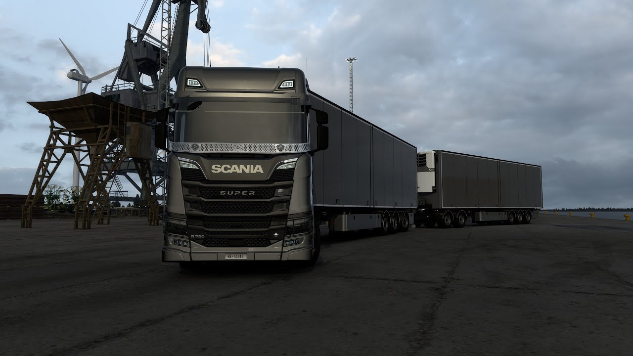 Euro Truck Simulator 2 - Scania S730 (1.58 Open Beta)
