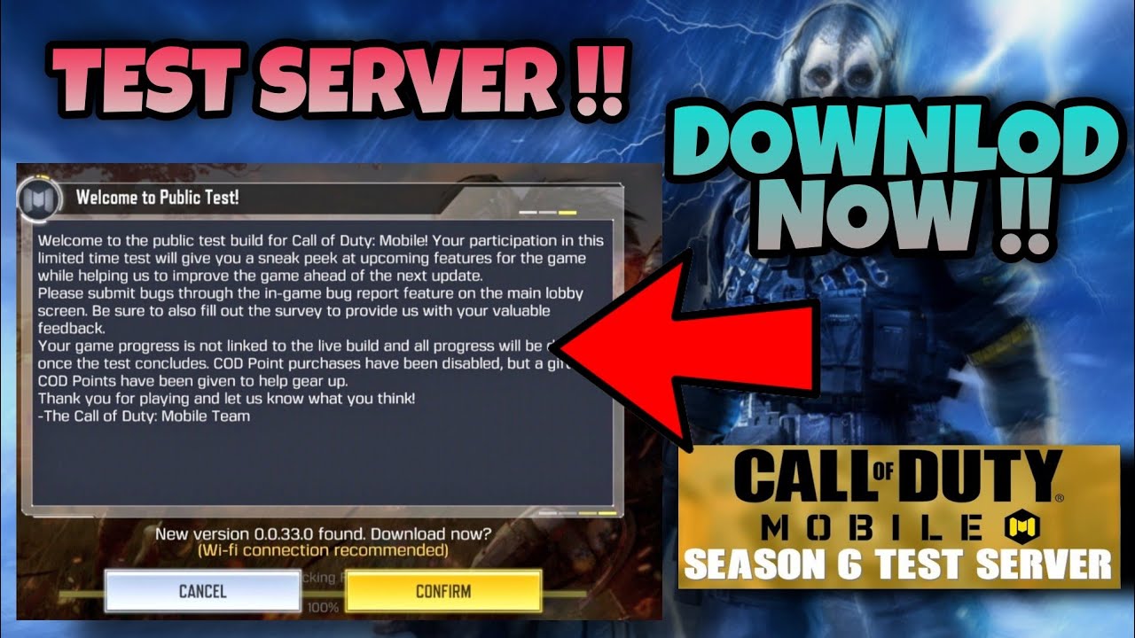How to download Cod mobile season 6 public test server | S 6 Beta | codm season 6 test server 2021