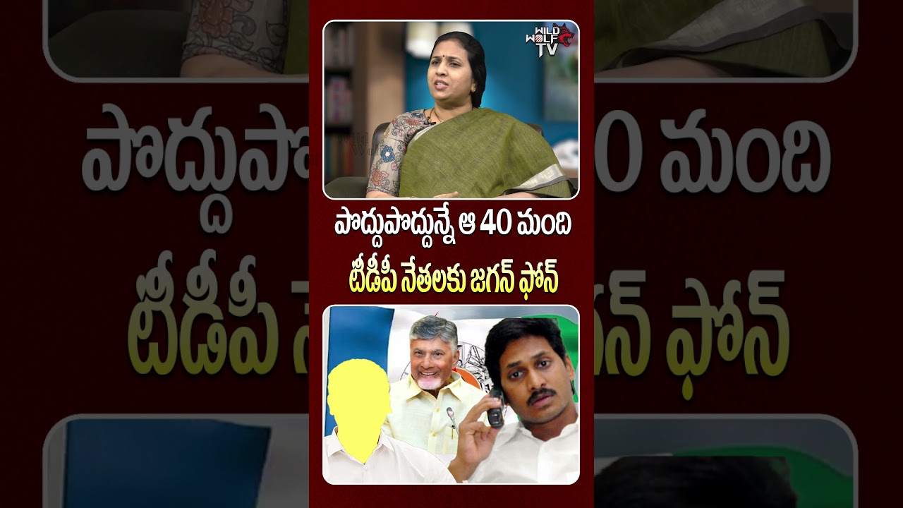 YS Jagan Phone Call To TDP Leaders : ఆ 40 మంది టీడీపీ నేతలకు జగన్ ఫోన్