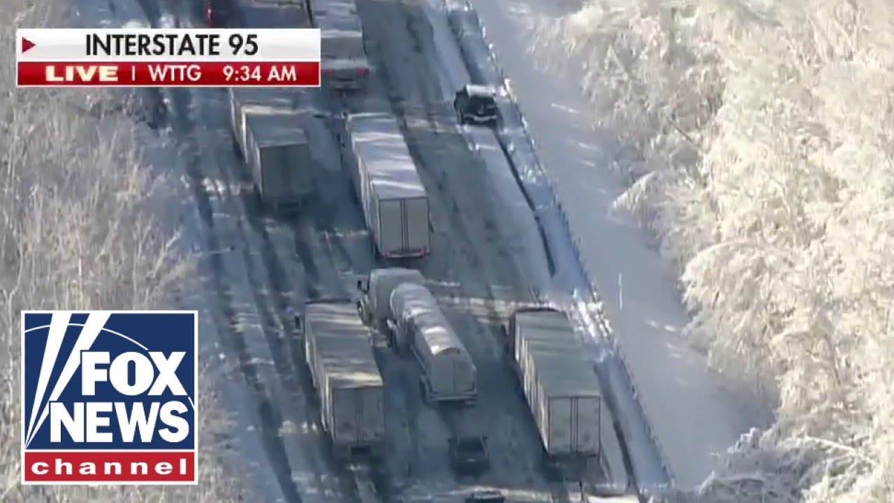 Hundreds of drivers stranded on I-95 for hours