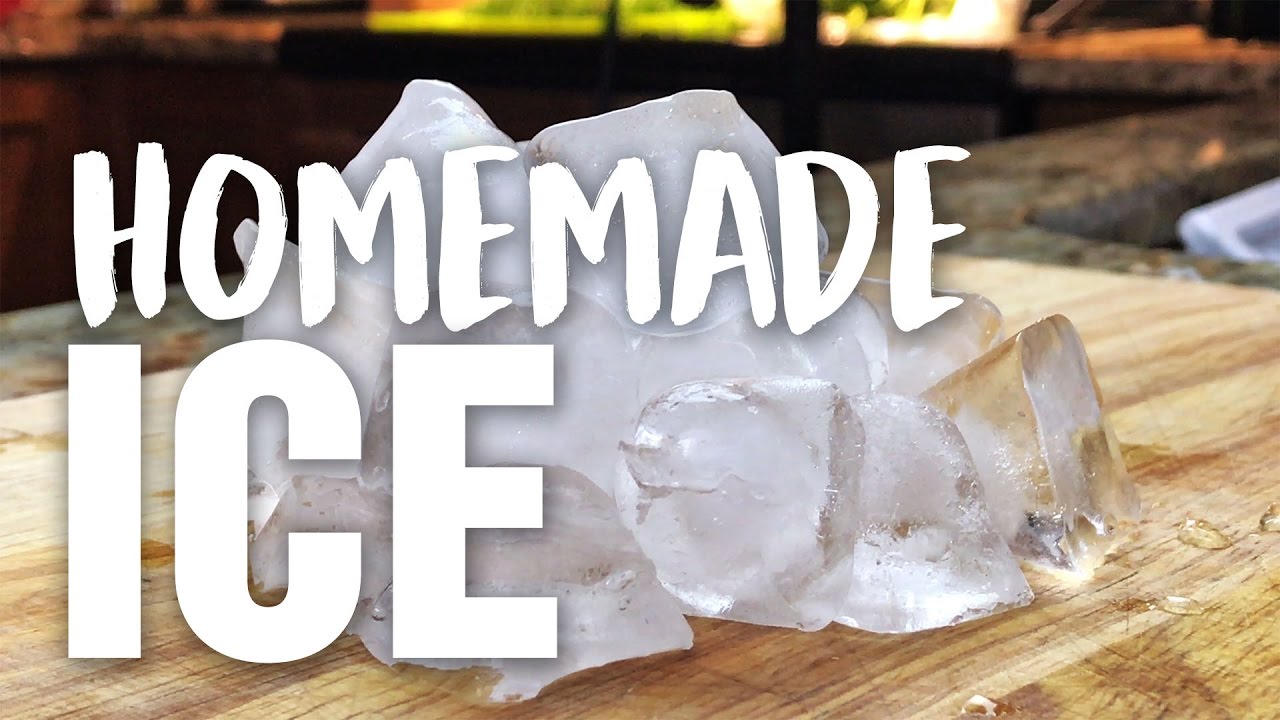 HOW TO MAKE HOMEMADE ICE
