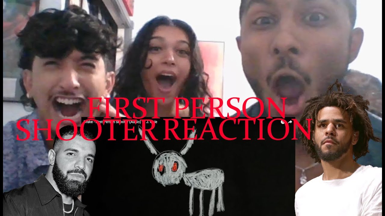 Our reaction to Drake - First Person Shooter (Audio) ft. J. Cole | Reaction