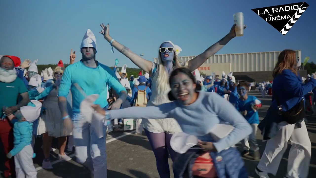 3 076 Schtroumpfs pour un record du monde en Bretagne !