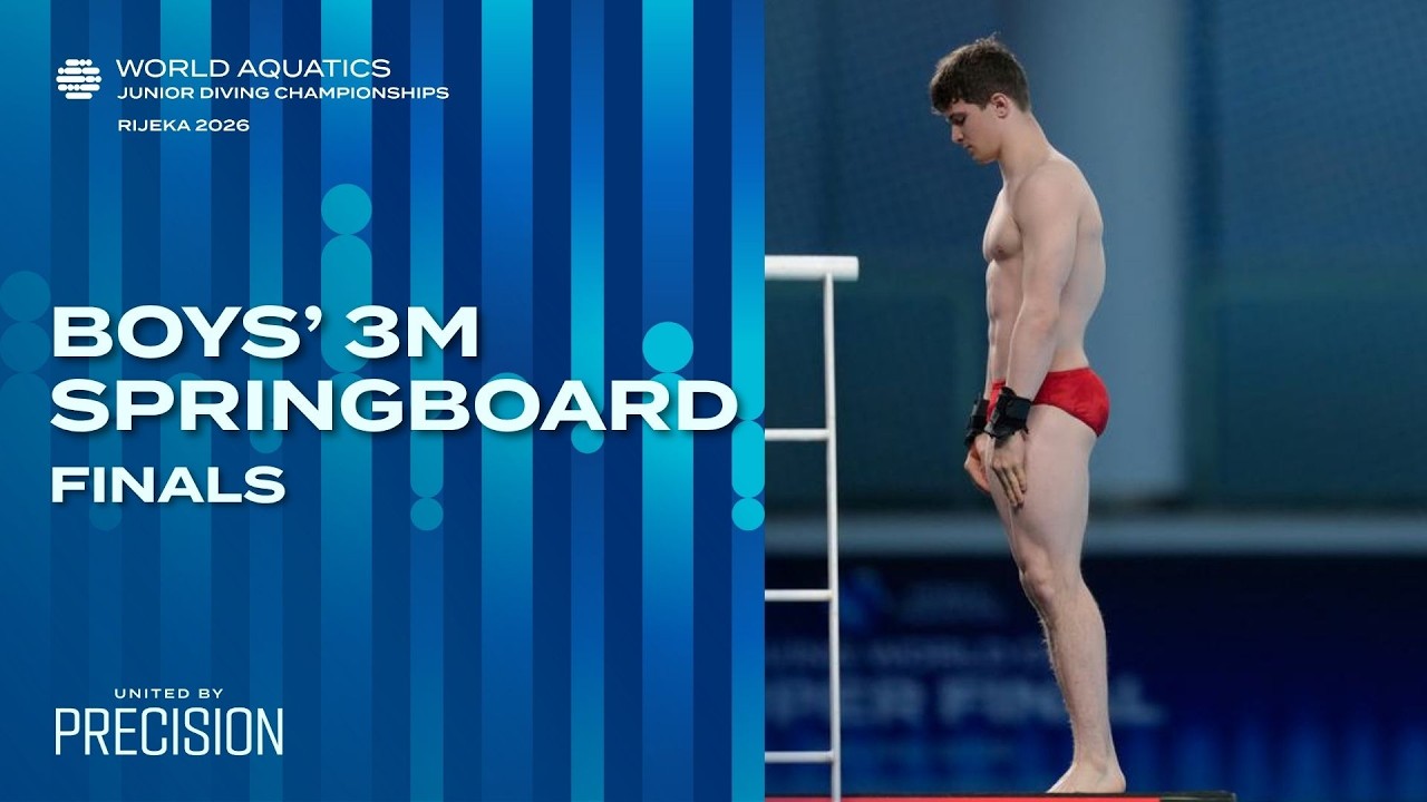 Boys' 3m Springboard (14-15) | Finals | World Aquatics Junior Diving Championships 2026