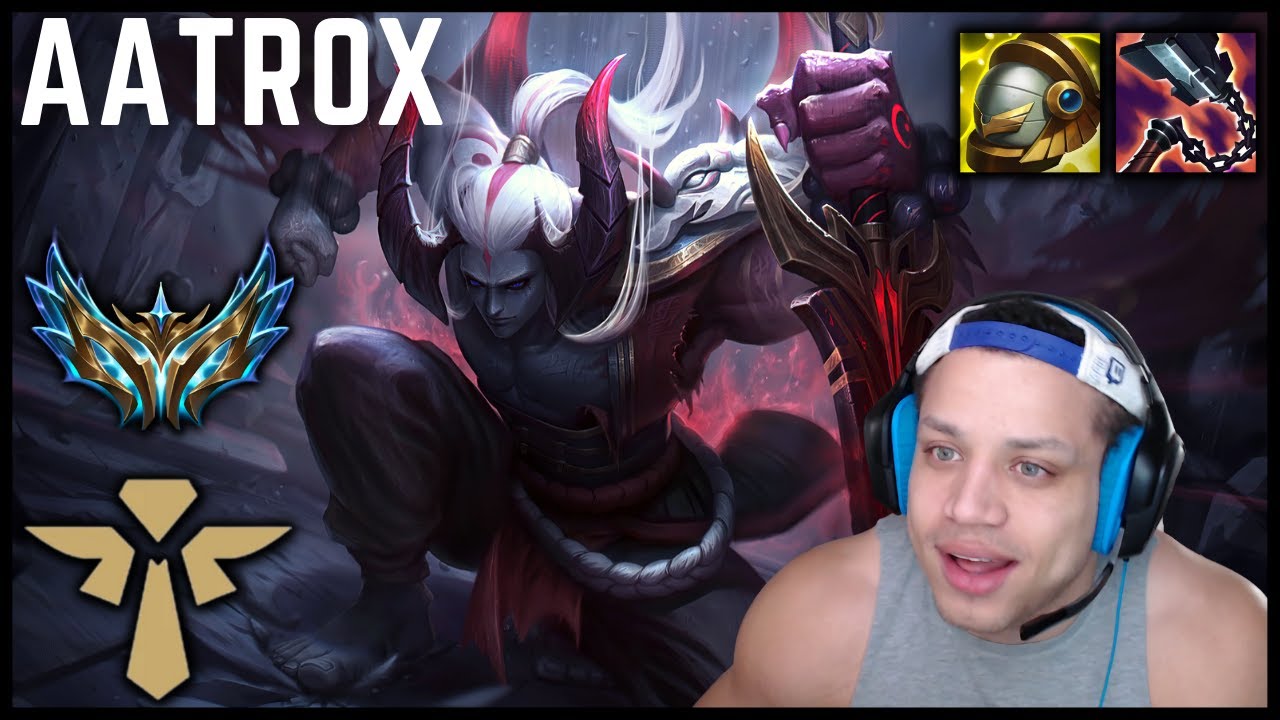 ⚔️ Tyler1 AATROX SUPPORT IS BROKEN | Aatrox Support Full Gameplay | Season 12 ᴴᴰ