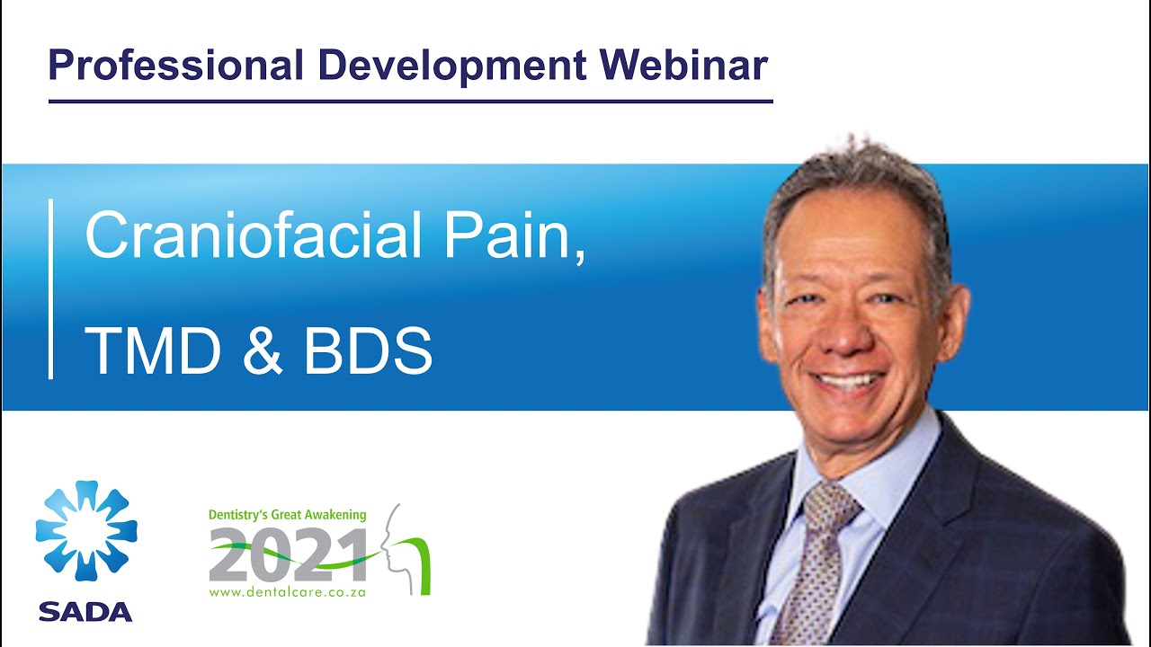 Craniofacial pain, TMD & BDS - Dr Steven Olmos (WEB123)