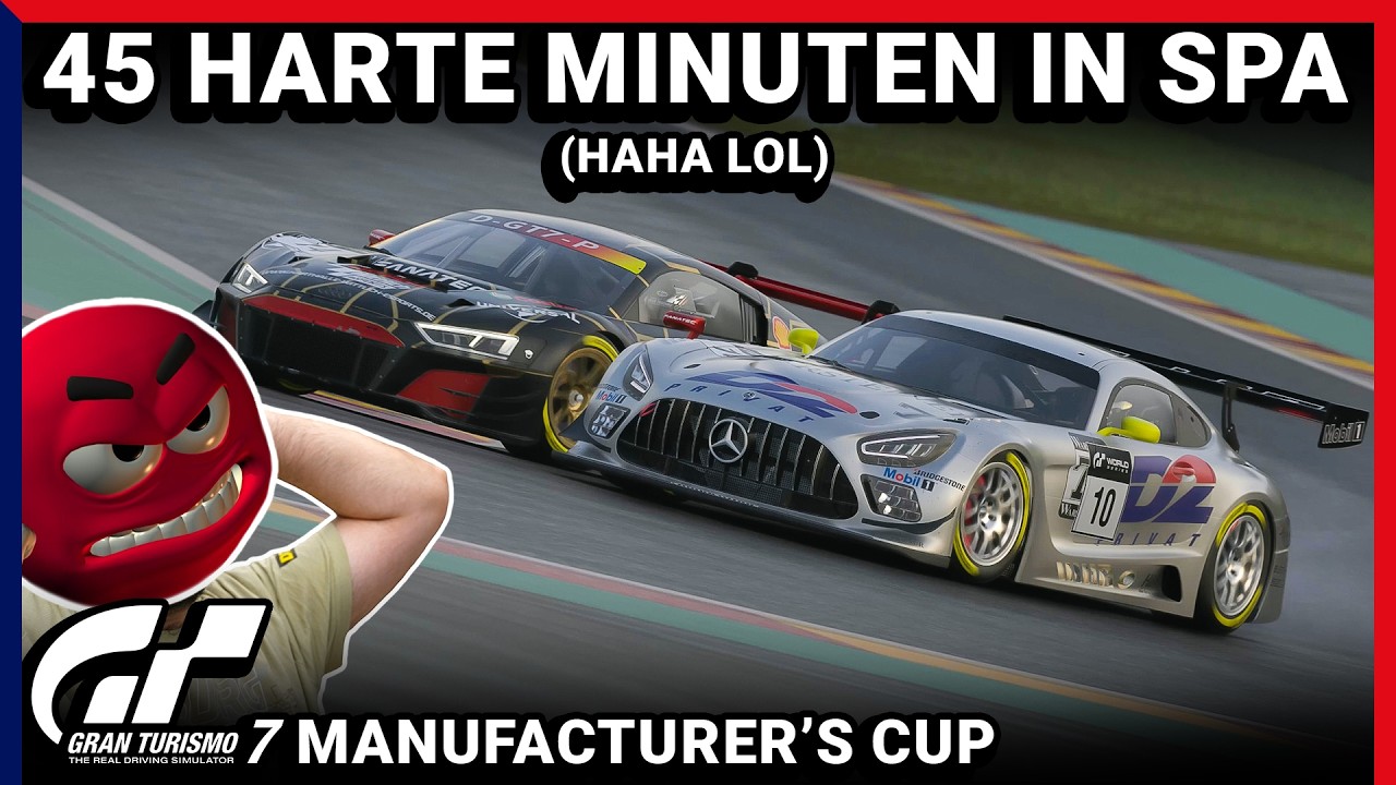 In Spa geht's heftig zur Sache 🙌 Gran Turismo 7 Manufacturer's Cup