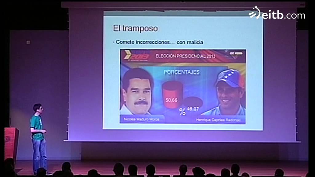 Naukas Bilbao 2013: I&ntilde;aki &Uacute;car sobre las malas gr&aacute;ficas