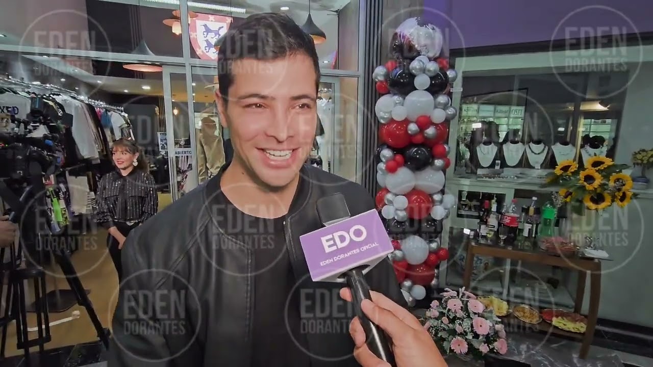 MOISÉS PEÑALOZA apoya a su pareja Elaine como empresaria y el com su restaurante DON CAMARON 👏