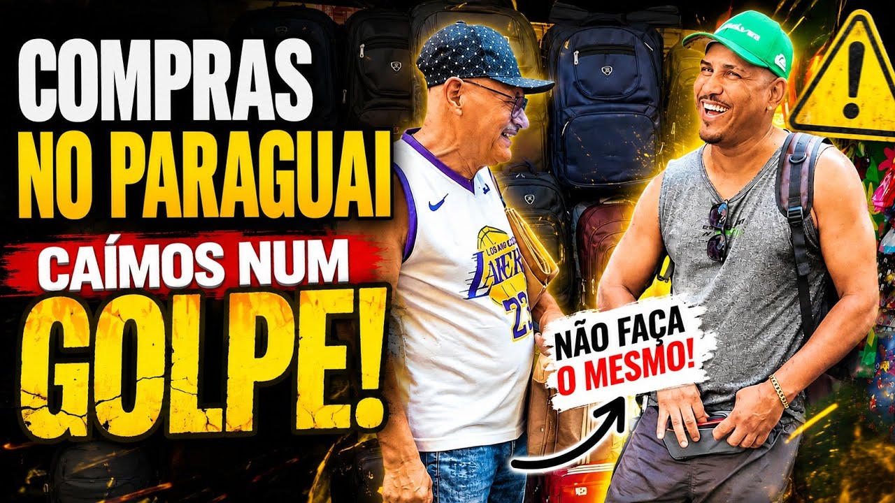 QUAL A VERDADEIRA REALIDADE EM FAZER COMPRAS NO PARAGUAI, CAÍMOS EM ALGUMAS CILADAS.