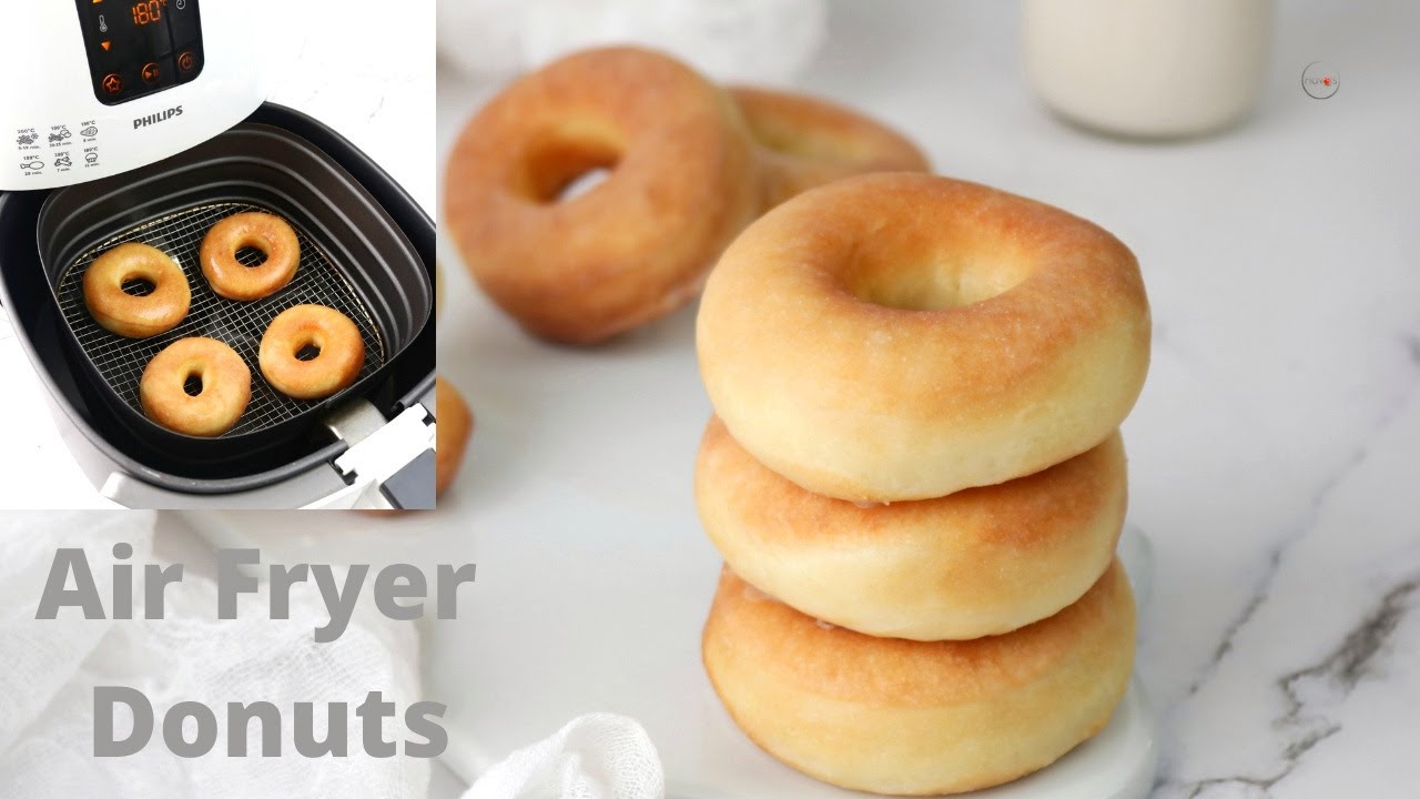 Air Fryer Donuts | එයා ෆ්‍රයර් ඩෝනට් රෙසිපි | UDFlavors
