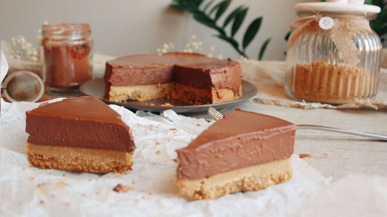 TORTA FREDDA AL CIOCCOLATO || SENZA UOVA - LATTE - BURRO