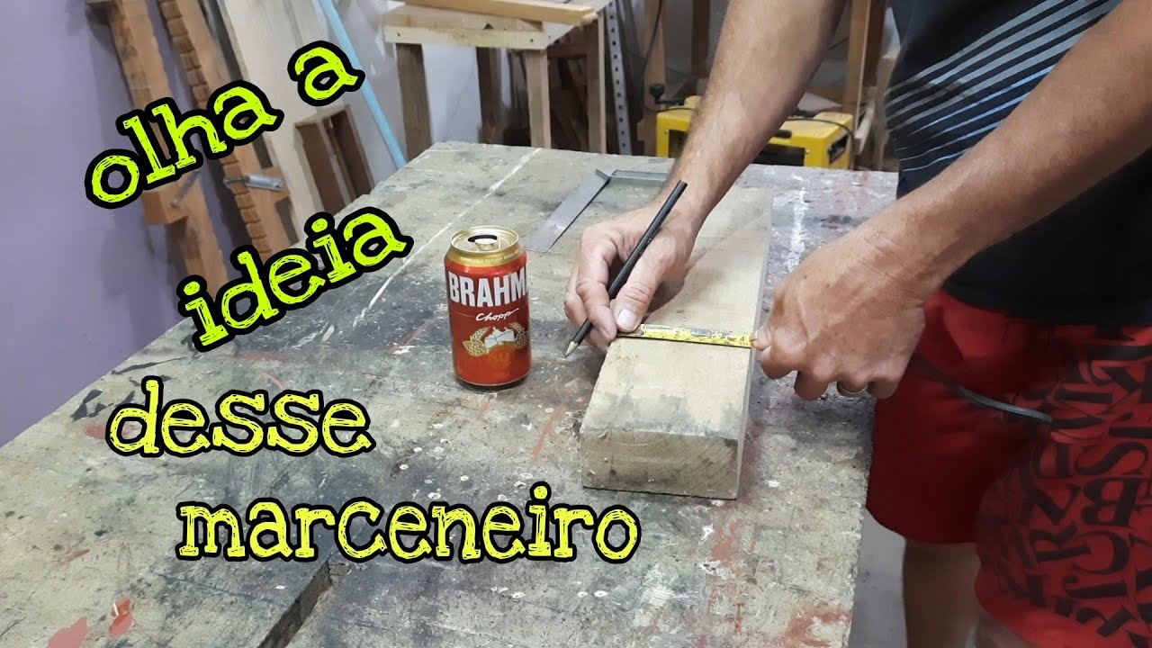 Olha a brilhante ideia desse marceneiro !
