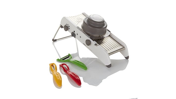 PL8 Mandoline Slicer and 3piece SnapFit Peeler Set