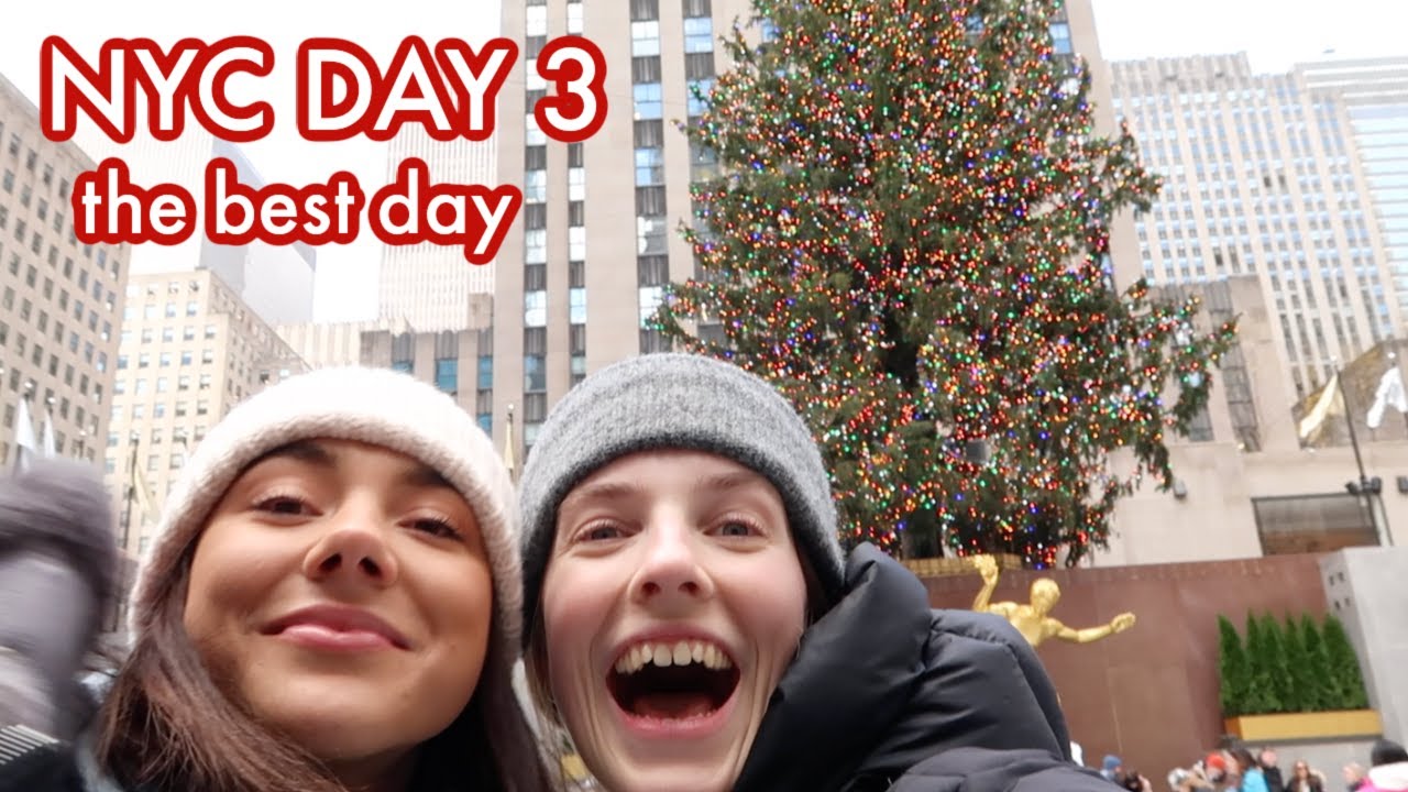 Ice skating, Katz Deli and cheeky purchases 