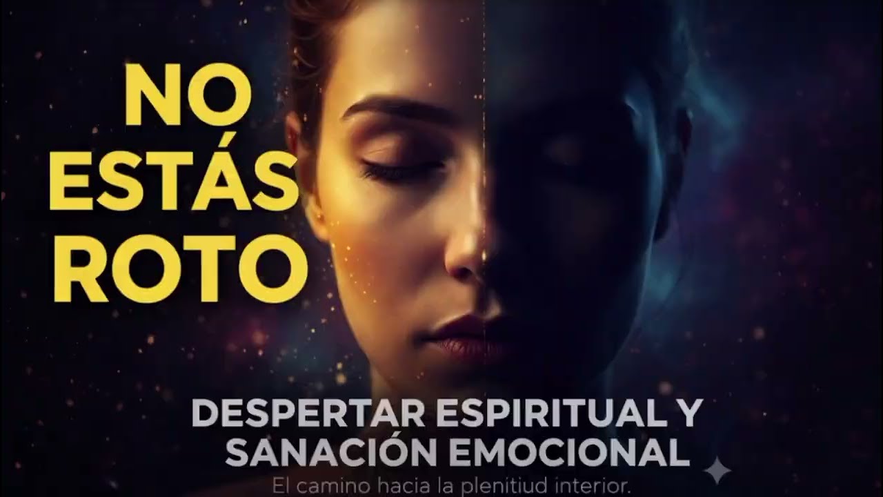 NO ESTÁS ROTO: Psicología, Espiritualidad y Metafísica para Sanar desde la Conciencia
