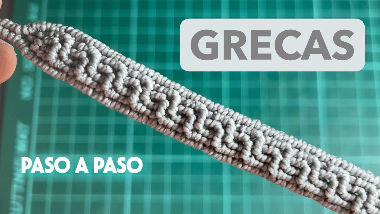 Grecas #5 | Tutorial Macramé Paso a Paso