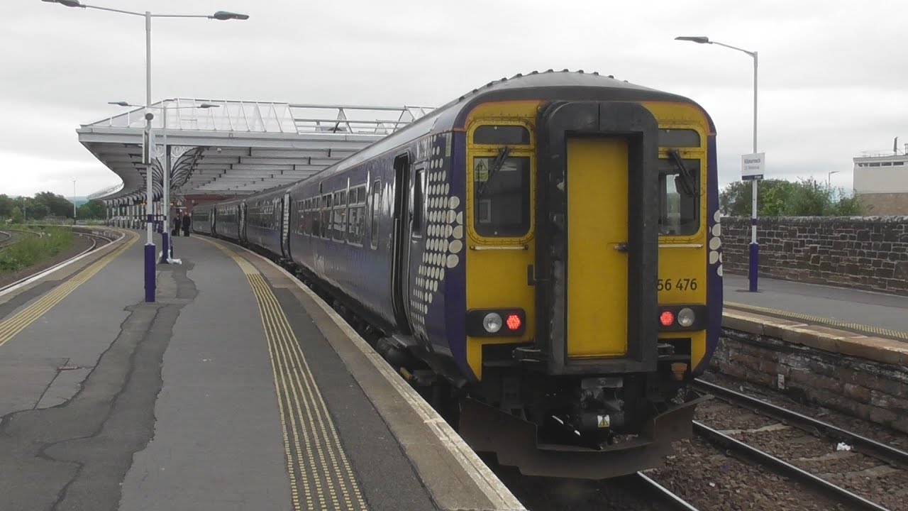 Kilmarnock to Glasgow Central onboard 156476 & 156504 - 26/06/2021