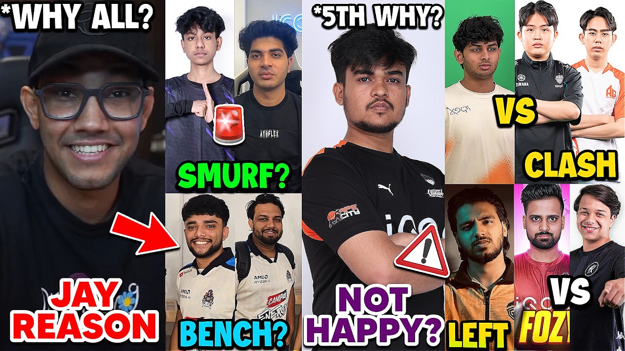 HEX Esports Disqualified Reason?🚨 Pahadi Gamer Replied on Jay Bench 😳 Indian Teams Clash in EWC?🥶
