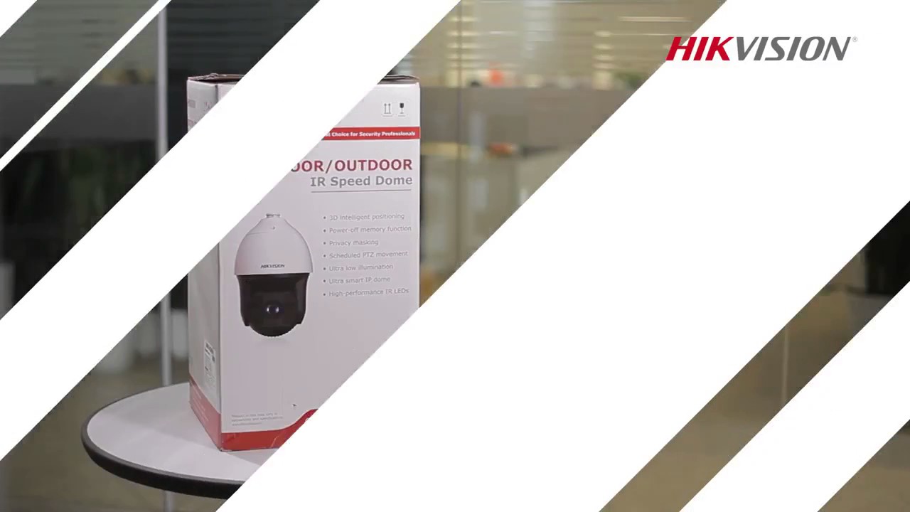 Instalación de Domo PTZ Hikvision