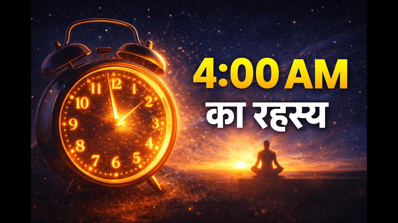 सुबह 3:30 से 5:00 बजे का रहस्य | ब्रह्म मुहूर्त का चमत्कार