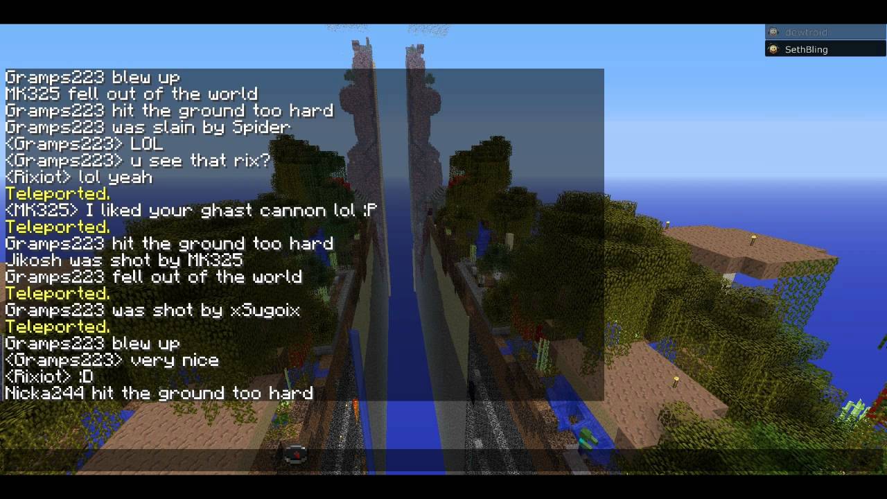 Reddit Minecraft Tournament #2 Finals: Caulk Blockers vs Whiskey Brigade on Arcane Realms