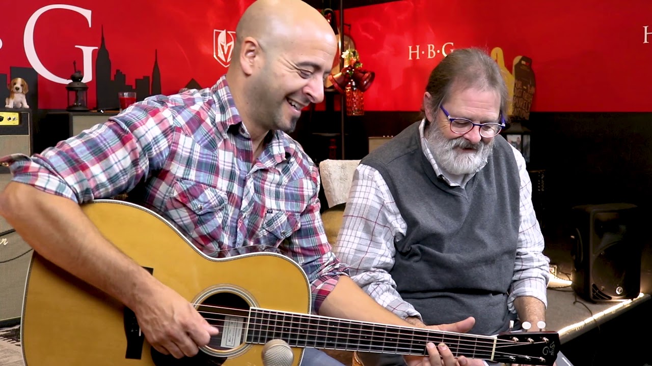 Santa Cruz H Model with Richard Hoover at Heartbreaker Guitars