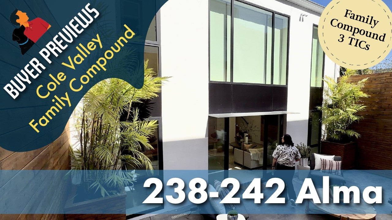 Предварительный просмотр для покупателя: 238-242 Alma Street, Сан-Франциско, семейное поместье Ко...