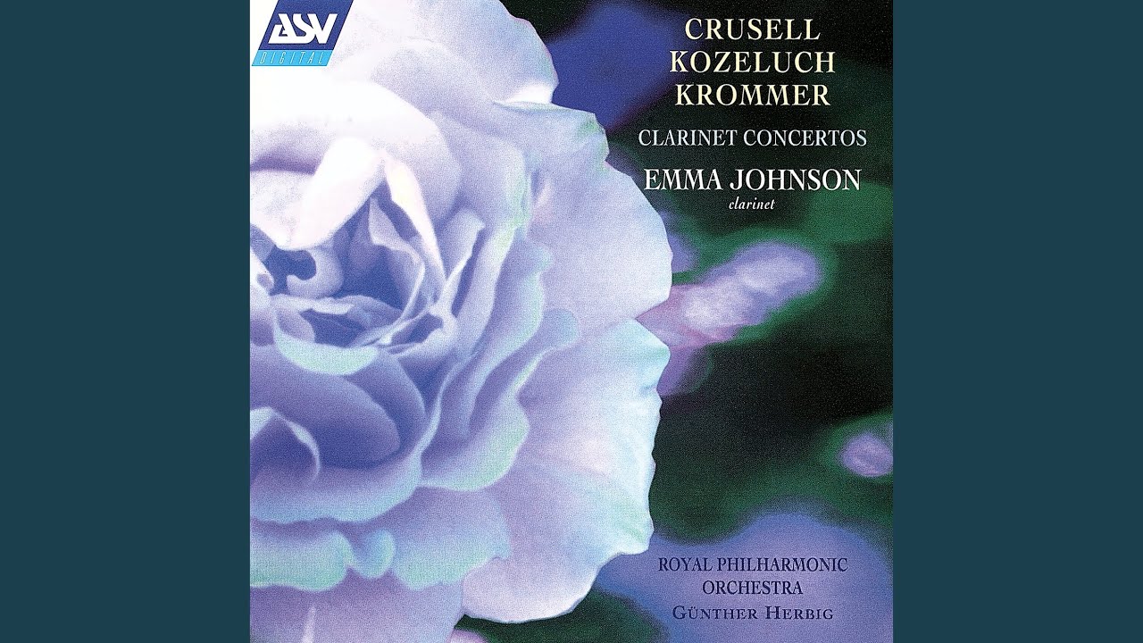 Krommer: Concerto for clarinet and orchestra in E flat, Op. 36: 1. Allegro