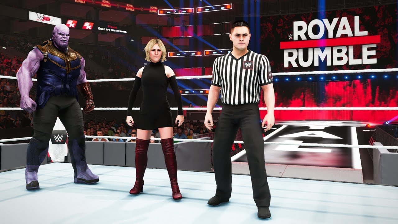 CRAZIEST ROYAL RUMBLE EVER w/ BrandonDoesEverything & Phoenix Nitro!  (Modded WWE 2K19)