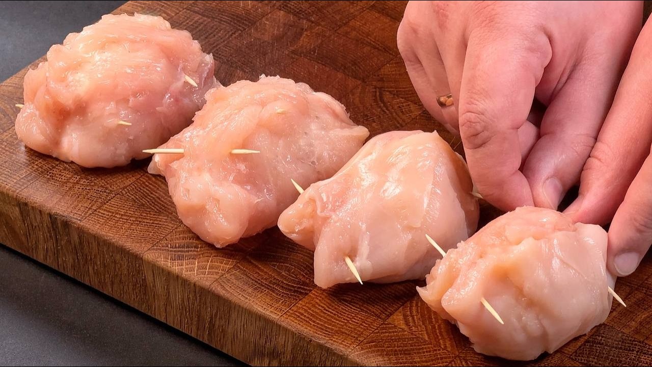 Tolle Idee mit Hähnchenfilet! Ein beliebtes Rezept für jeden Feiertag!
