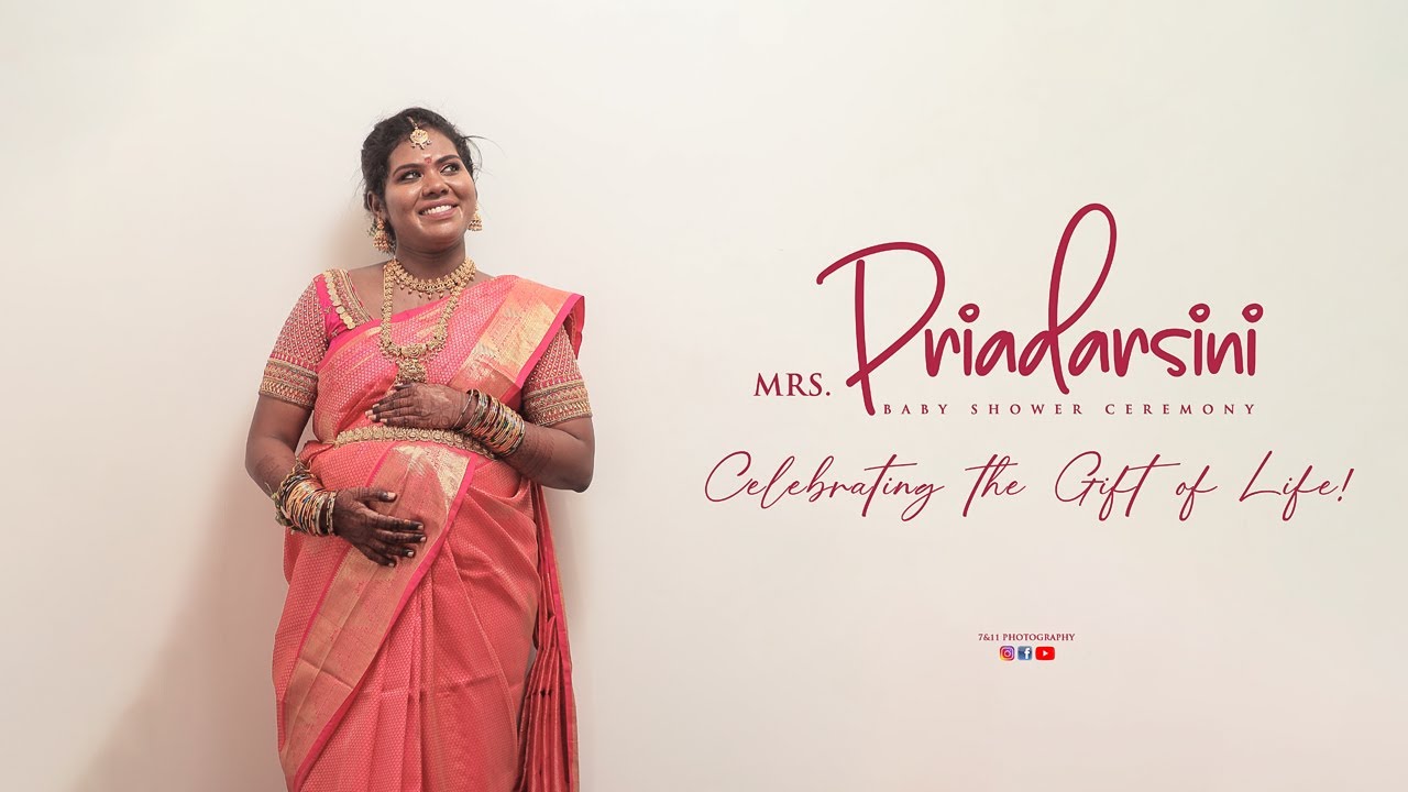 Surprise Baby Shower Ceremony of Mrs.Pria I Coimbatore Chettinad Courtyard I 7&11 Photography
