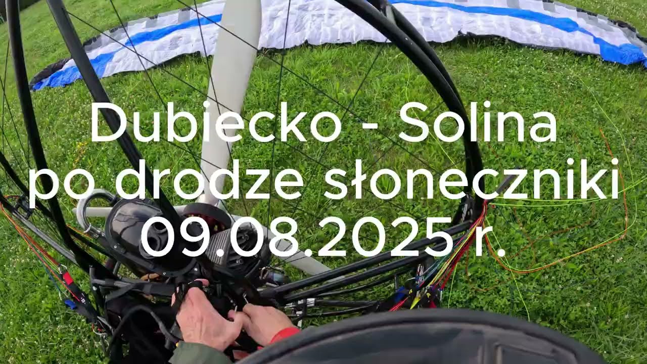 Dubiecko  Solina po drodze słoneczniki 09 08 2025 r