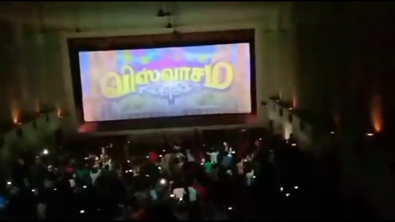 Viswasam Motion Picture Fans Theater Response