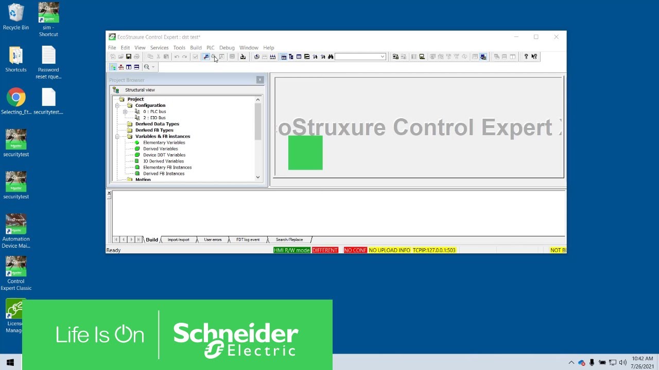 Run Multiple Control Expert Instances with the PLC Simulator | Schneider Electric Support