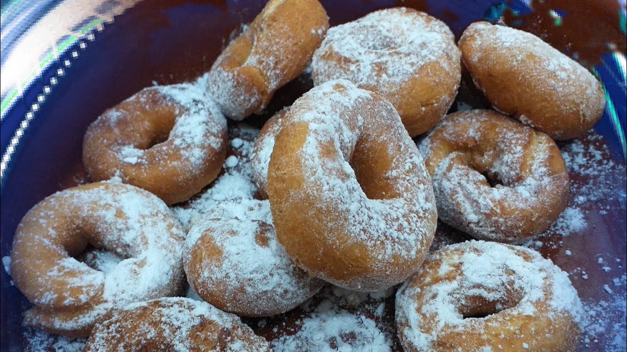 ROSCAS - rosquillas fritas  - receta de mi abuela,   Recetas en menos de 3 minutos