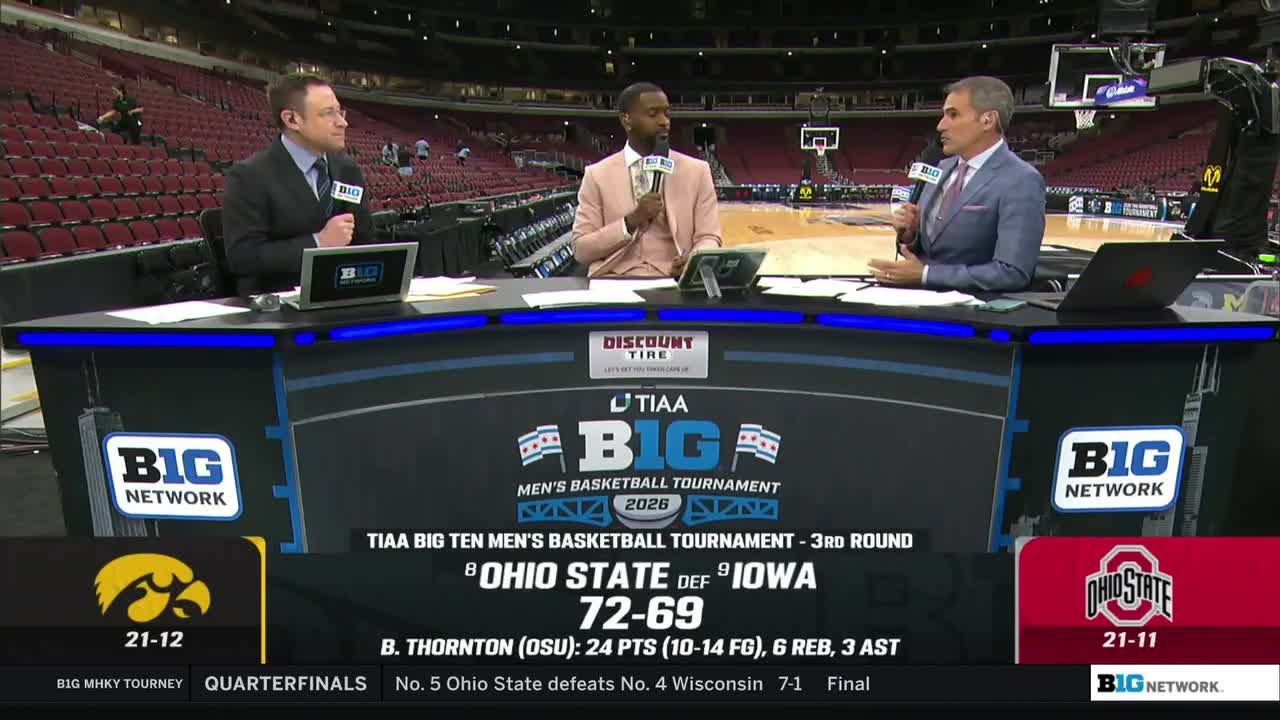 Tournament Recap: Ohio State's Late-Season Surge and Wisconsin Survives vs. Washington