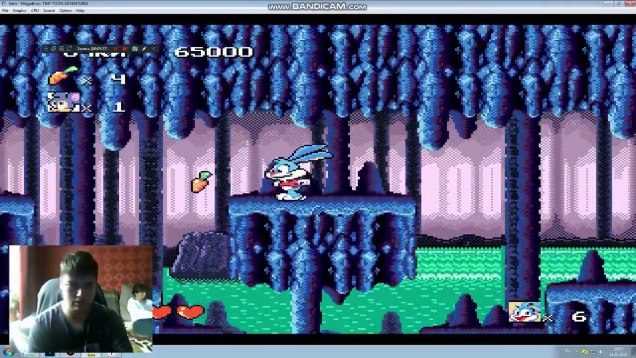 KomputerSem/Новалон/ПЗФ играет в Tiny Toon Adventures, часть №3 (14.10.2021, цензурированный)