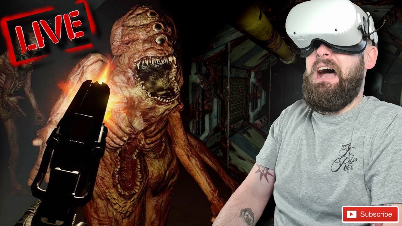 COSMODREAD LIVE, The BEST VR HORROR GAME of 2021 // Quest 2 Airlink