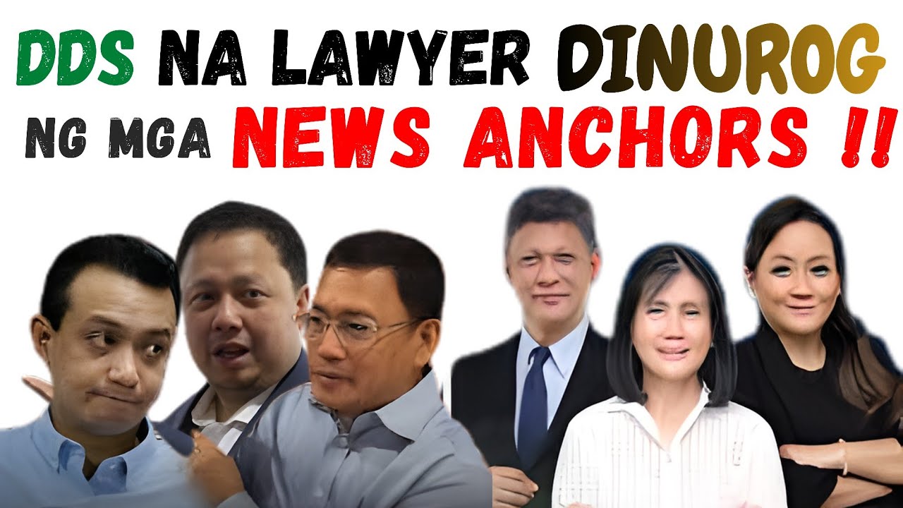 DDS LAWYERS NA-CORNER AT DUROG SA MGA NEWS ANCHORS! BISTADO AT TUNAW ANG ARGUMENTO!!