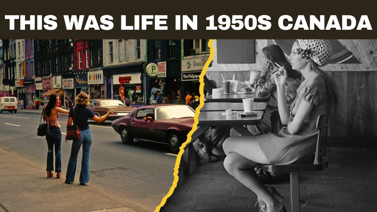 Life in 1950s Canada 🇨🇦 | When Neighbours Knew Your Name & Doors Stayed Unlocked